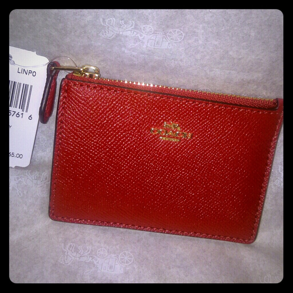 Authentic Coach Mini Wallet